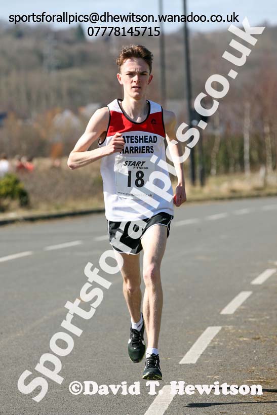 Senior mens Elswick Harriers Good Friday Road Relays. Photo: David T. Hewitson/Sports for All Pics